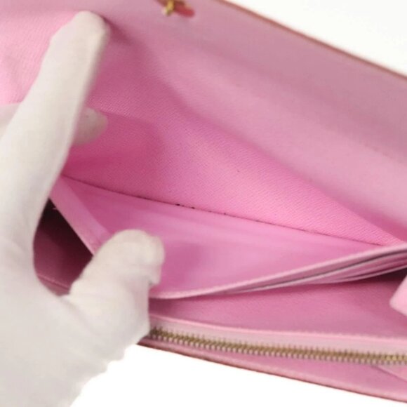 LOUIS VUITTON Multicolor Portefeuille Sarah Wallet White M93532 LV Auth 142372 - Picture 14 of 16